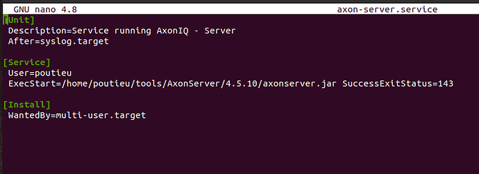 AxonServerSystemdService